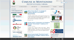 Desktop Screenshot of comune.montignoso.ms.it